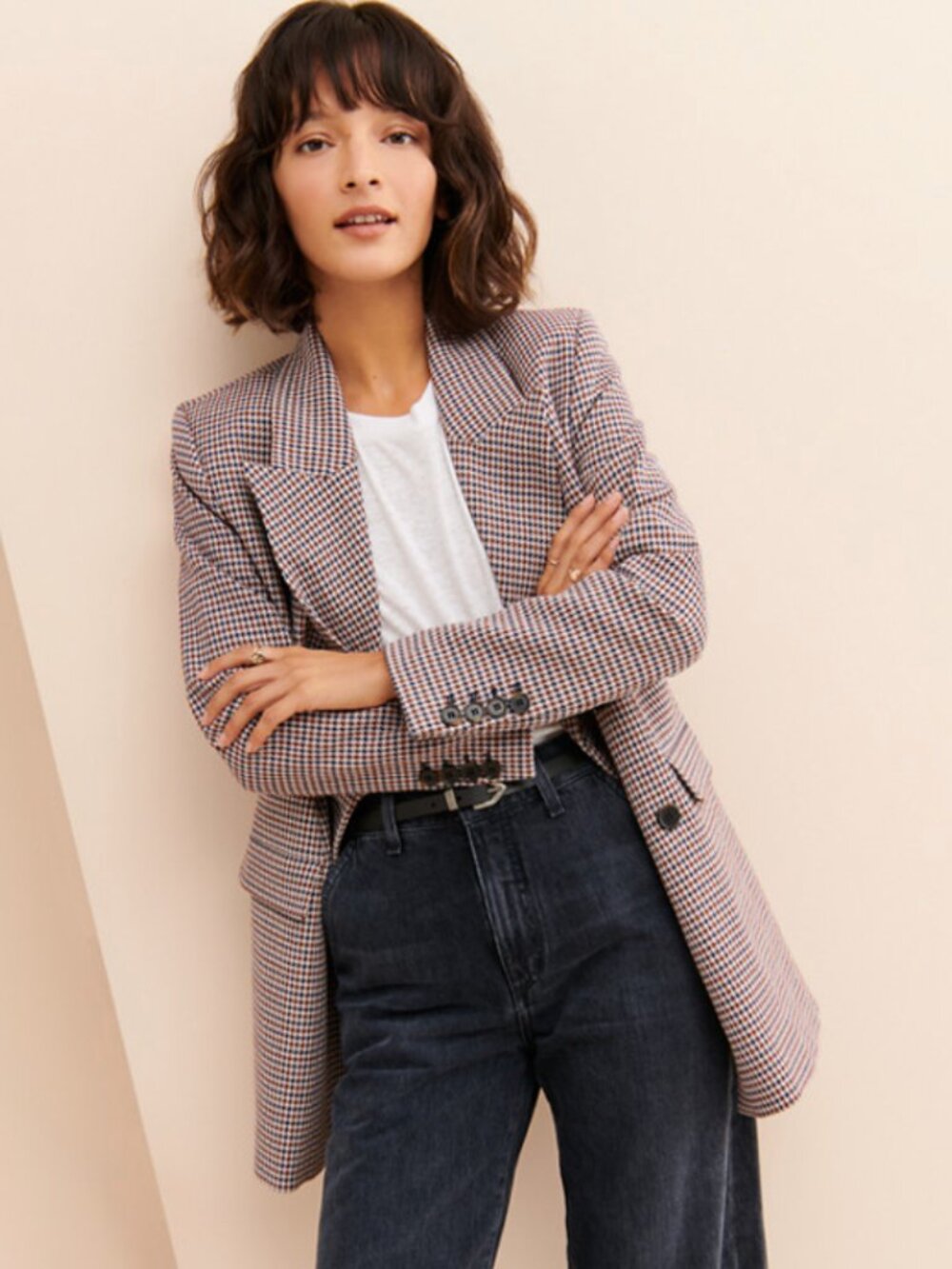 Vienna Peak Lapel Blazer Just Female S - Picture 2 of 5
